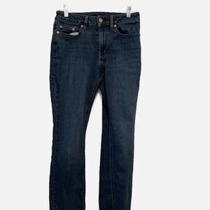 L.L. Bean Women's Straight Leg Jeans - Dark Blue